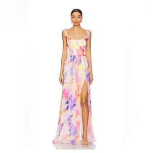 Amanda Uprichard Terrassa Maxi in Layla Print